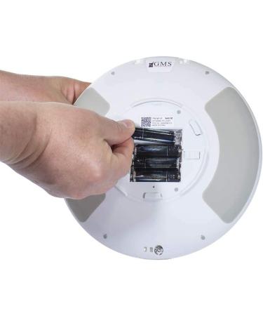 28 Day Automatic Pill Dispenser with 6 Alarms, Flashing Light, and Locked Cover - Standard Edition - Buy Online on GoSupps.com