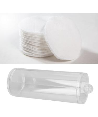 Verdant Touch Cotton Pad Dispenser - Cotton Pad Dispenser - Round Makeup Organizer Container - Buy Online on GoSupps.com
