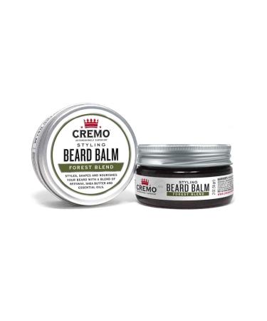 Buy Cremo Beard Balm Cedar Forest 2 oz - Ultimate Styling & Conditioning - Buy Online on GoSupps.com