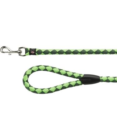 Trixie Dog Leash Cavo - Short Control Leash for Small to Medium Dogs 1m 12mm Forest Green/Apple | Perfect for All Breeds - Buy Online on GoSupps.com