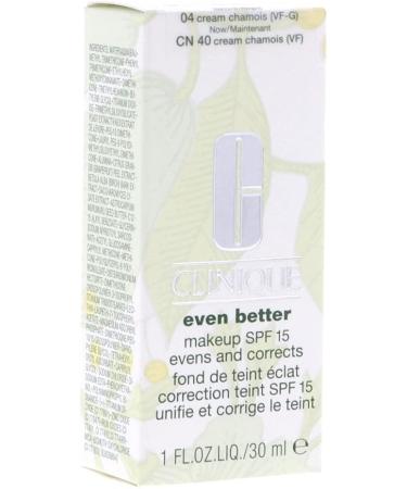 Clinique Even Better Makeup SPF15 No.04 Cream Chamois 1 oz - Buy Online on GoSupps.com