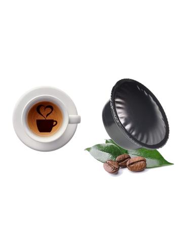 KICKKICK Caff Kickkick 96 Capsules Compatible with Lavazza A Modo Mio Red