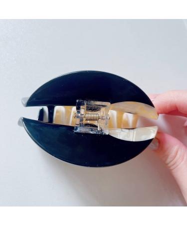 YIFEIJIAO Yin Yang Hair Clips - Large Coffee Color, Punk Goth Vintage Hair Accessories for Girlfriend, Aesthetic Present - Buy Online on GoSupps.com