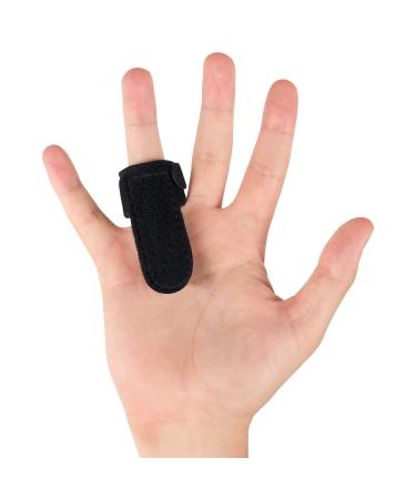 Trigger Finger Splint Finger Brace - 2 Pack Adjustable Support for Trigger Finger Tendonitis Stiffness Pain Relief