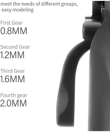 Premium USB Rechargeable Hair Clippers - Adjustable Electric Hair Clipper with Gradient Blade - Perfect for International Shipping - Buy Online on GoSupps.com