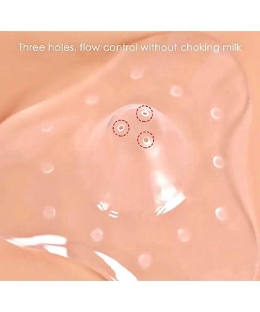 2pcs Silicone Nipple Shield Set for Breastfeeding - Breast Milk Feeding Protector - Buy Online on GoSupps.com