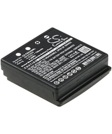 High-Capacity Replacement Battery for HBC BA209000 BA209060 Fub9NM Linus 4 & 6 Micron 4 & 6 - 700mAh 6V | International Shipping Available - Buy Online on GoSupps.com