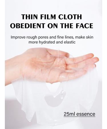 Sheet Mask Nourishing Moisturising Hyaluronic Acid Mask Skincare Korea Cosmetics Mask Ingredients For all skin types (Bamboo charcoal) - Buy Online on GoSupps.com