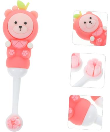 Collbath Children's Toothbrush - Soft Bristle Toddler Training Toothbrush Travel Baby Toothbrush Cute Animal Design Pink 1 Pack - Buy Online on GoSupps.com