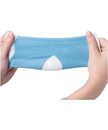 minkissy 1pair Foot Protection Socks Protective Cover Heel Socks Cotton Fabrics Nylon Gel Socks Sky Blue Socks Feet Heel Socks Antichapping Socks Sleep Socks Whitening Ripstop Socks medium - Buy Online on GoSupps.com