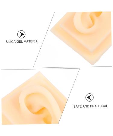 NOLITOY Teaching Ear Model - 2 Pairs Auricular Point Clean Hearing-aid Display Props for Education & Training - Buy Online on GoSupps.com