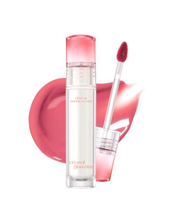 CLIO Crystal Glam Tint |Glossy Finish Lightweight Weightless Buildable Glass-Like Smoothing Long-Lasting Vivid Transparent Shiny Moisturizing Hydrating (06 Daily Mauve) 006 DAILY MAUVE