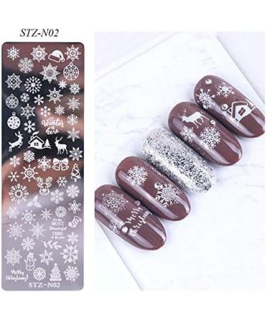 1 Piece Nail Stamping Plate - Floral Feather & Geometric Nail Art Template for Perfect Designs - Buy Online on GoSupps.com