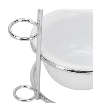 Professional Shaving Stand Bowl Set - Men's Wet Shaving Kit with Razor Brush Holder & Safety Stand for Ultimate Shaving Experience - Buy Online on GoSupps.com