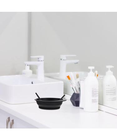 FOMIYES Silicone Makeup Brush Cleaner Pad & Foldable Bowl | Professional Brush Cleaning Mat & Scrubber for Flawless Makeup - Buy Online on GoSupps.com