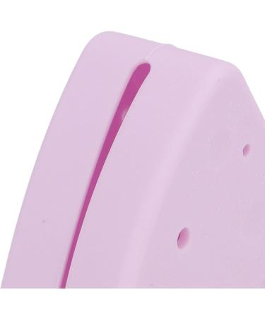 Triangular Powder Storage Box Puff Holder Easy to Clean Convenient Double-sided Air Vent Smooth-closing Silicone Portable for Home Travel (Light Purple) - Buy Online on GoSupps.com