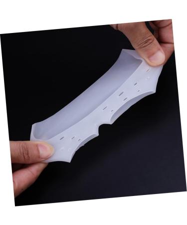FRCOLOR 2 Pair Toe Shoe Covers - White Toe Separators for Plantar Relief - Comfortable Foot Care Accessories - Buy Online on GoSupps.com