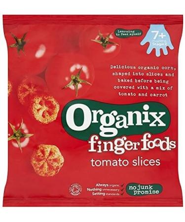 Organix Finger Foods Organic Tomato Slices 7+ Months Stage 2 20G - Pack of 2 - Buy Online on GoSupps.com