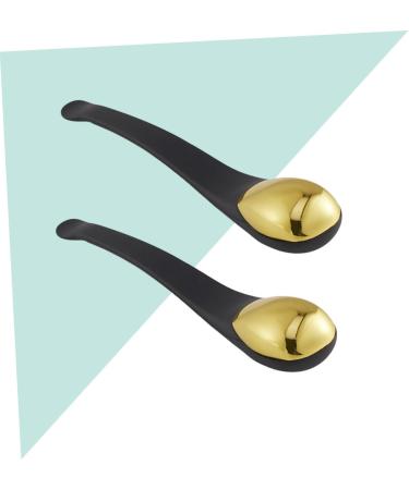 Premium 2-in-1 Facial Tools: Eye Cream Spatula & Face Tightening Massager for Radiant Skin - Buy Online on GoSupps.com