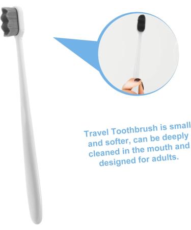Ultechnovo 16 Pcs Extra Soft Travel Toothbrush Set - Aesthetic Collapsible Camping & Child-Friendly Toothbrushes - Buy Online on GoSupps.com