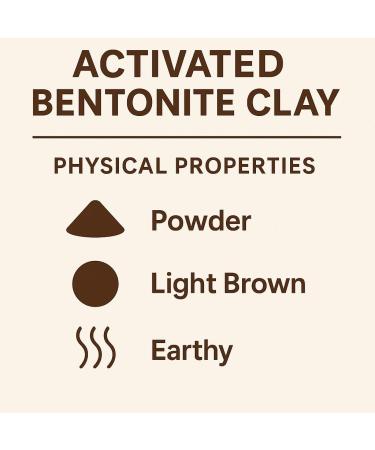 KAPTAN LDA 100 natural activated bentonite clay powder 100 g 95 Montmorillonite Natural Mineral Clay for Acne Oily Skin and DIY Skin Care Rich in silica Cosmetic quality - Buy Online on GoSupps.com