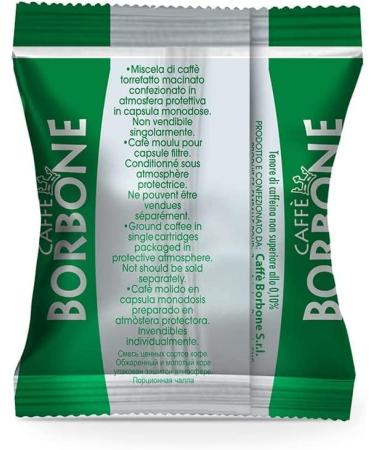  CAFF BORBONE 600 Bourbon Dek Respresso Coffee Nenspress Compatible Capsules - Buy Online on GoSupps.com