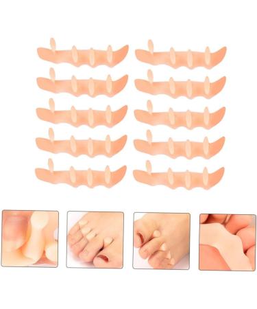 GLEAVI 20 Pcs Silicone Toe Correctors & Separators - Foot Correction Tool Set for Short Boots - Toe Adjuster & Protector for Out of Shape Toes - Buy Online on GoSupps.com