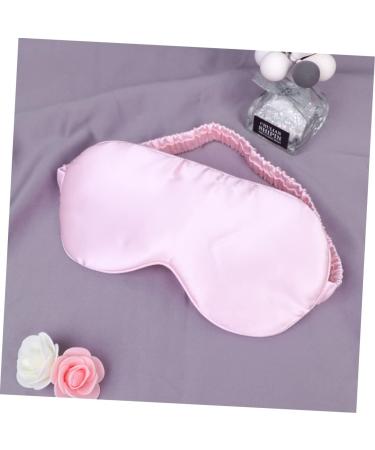 Buy Gatuida Silk Sleep Eye Mask - Adjustable Soft Blindfold for Travel & Sleeping - Smooth Pink Eye Cover - Buy Online on GoSupps.com
