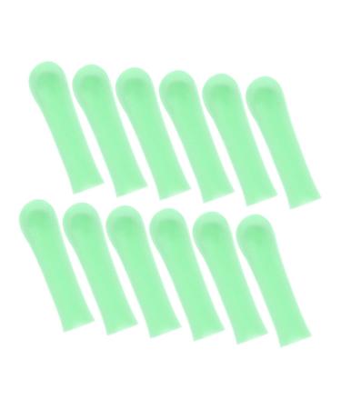 Baluue 12pcs Soft Silicone Ear Cleaner Sleeves Replacement Tips for Ear Wax Removal Compatible and Reusable Safe Cleaning Tool