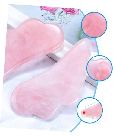 Buy NOLITOY Rose Quartz Gua Sha Wing Scraping Board | Full Body Massager & Face Tools | International Shipping - Buy Online on GoSupps.com