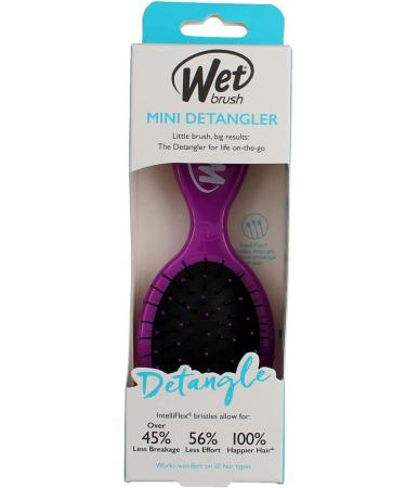 Buy Wet Brush Mini Detangler Brush in Purple - Tangle-Free Solution | 1 Brush - Buy Online on GoSupps.com