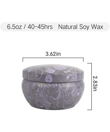 La Jol e Muse Aromatherapy Candles - Blue Lotus Essential Oil Stress-Relieving Soy Wax Travel Size - 185g Gift for Spa & Meditation - Buy Online on GoSupps.com