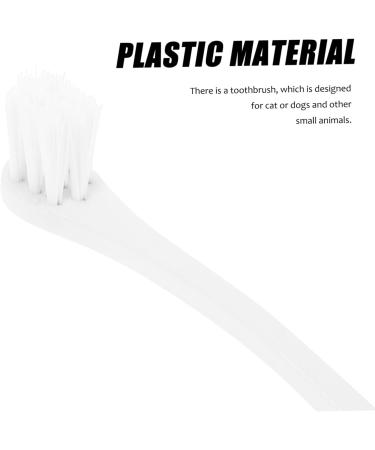 BESPORTBLE 5pcs Pet Toothbrush Dog Oral Cleaning Toothbrush Dog Supply Toothbrush for Small Dogs Pet Single-head Brush Dog Oral Care Dog Toothbrush and Toothpaste Pet Brush Pet Supplies 1 count (Pack of 1) Whitex5pcs - Buy Online on GoSupps.com