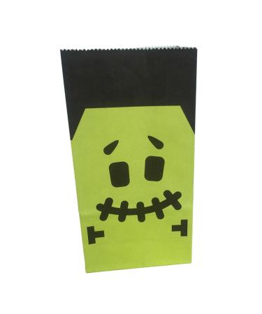 SEWOART 12pcs Bag Halloween Tote Tag Pumpkin Pouch Candy Decorate