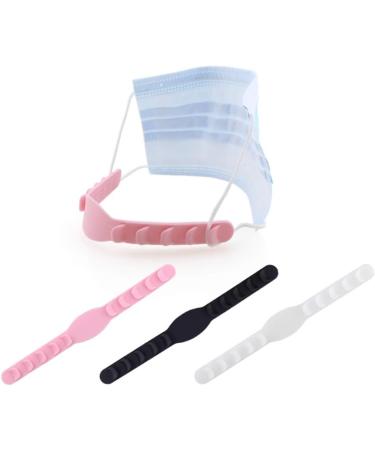 Faruta 10-Pack Adjustable Mask Extension Buckles - Black Ear Hooks for Comfort & Ease - Buy Online on GoSupps.com