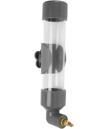 Gloglow Automatic Parrot Drinking Device - Acrylic Bird Bottle for Small to Medium Parrots - Secure & Large Capacity Cage Accessory (Gray) - Buy Online on GoSupps.com
