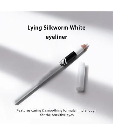  IOIUSKKU IOIUSKKU 12 Pcs Pencil Eyeliner White Waterproof Eyeliners Long Lasting Brightening Eye Highlighter Eyeshadow Beginner Face Gift - Buy Online on GoSupps.com