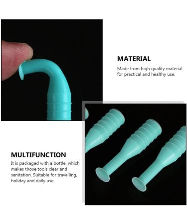 ULTECHNOVO 18 Pcs Contact Lens Suction Stick Contact Lens Plunger Jaw Trainer Contact Lens Remover Contact Plunger for Soft Contacts Suction Cup Abs Glasses Case Shortsighted Greenx3pcs 5x0.8x0.8cmx3pcs - Buy Online on GoSupps.com