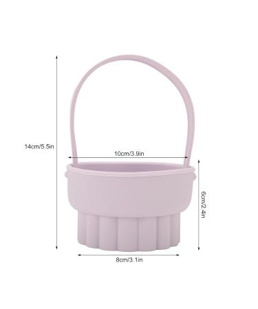 Makeup Brush Cleaner Bowl - Foldable Silicone Cleaning Tool for Brushes Sponges & Puffs | Portable Travel Brush Cleaner - Buy Online on GoSupps.com