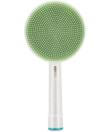 Cleansing Brush Head Silicone Facial Cleanser Portable Replacement Brush Head Washing Brush Head Pink - Buy Online on GoSupps.com