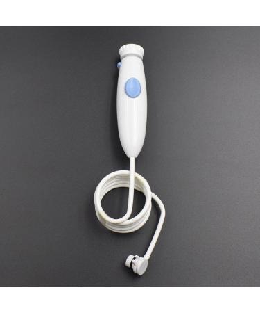 Haodasi Water Hose Plastic Handle - Replacement Tube for Waterpik Oral Irrigator WP-100/130/660/900 - Button White | Oral Hygiene Accessories - Buy Online on GoSupps.com