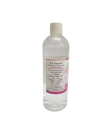 100% Pure Rose Water | Gulab Jal - Rejuvenate Skin Fight Acne & Dandruff | Natural Face Cleanser & Toner | Anti-Aging | R V Essential 100ml - Buy Online on GoSupps.com
