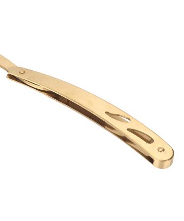 Beard Blade Holder Set | Barber Straight Razor & Manual Shaver with Beard Brush for Hair Salons - International Shipping Available - Buy Online on GoSupps.com