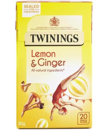 Herbal Tea Selection Box - 100 Tea Bags, 5 Flavors - Lemon & Ginger, Strawberry & Raspberry, Fennel, Pure Chamomile, Chamomile & Honey - Gift Box Fruit Tea Collection - Buy Online on GoSupps.com