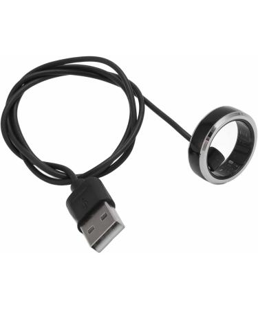 Smart Health Ring 316 Stainless Steel and Ceramic Temperature Detection Health Tracker Smart Ring Black with APP for Sleep Monitoring (9#) 10# - Buy Online on GoSupps.com