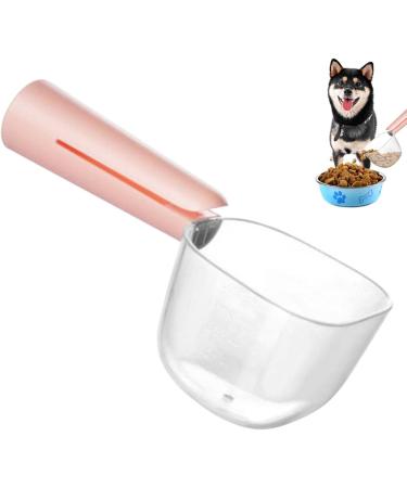 Teksome Dog Food Scoop | Transparent Puppy Measuring Cup - Practical Dry Food Scoops for Dogs and Cats Small Pet Feeding Supplies - Buy Online on GoSupps.com