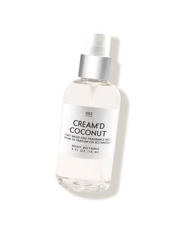 Cream'd Coconut Fine Fragrance Mist 4 Fl Oz 118 mL - an Irresistible Blend of Coconut Milk Fresh Coconut Cashmere and Vanilla Noir