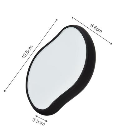 Dalkits Nano Hair Remover - Crystal Hair Removal Stone for Smooth Skin | No Shaving Safe for Legs Arms & Back - Black - Buy Online on GoSupps.com