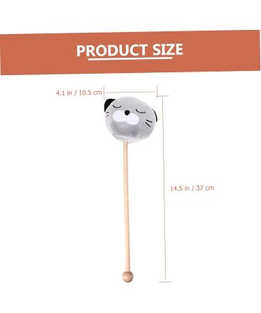 Soft Plush Back Massager Stick - Animal Design | Acupuncture Massage Tool for Muscle Relief & Relaxation - Buy Online on GoSupps.com