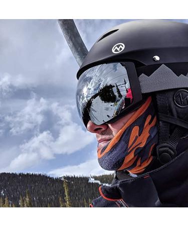 OutdoorMaster Kelvin Ski Helmet - Black Large | Men, Women & Youth Snowboard Helmet - Buy Online on GoSupps.com